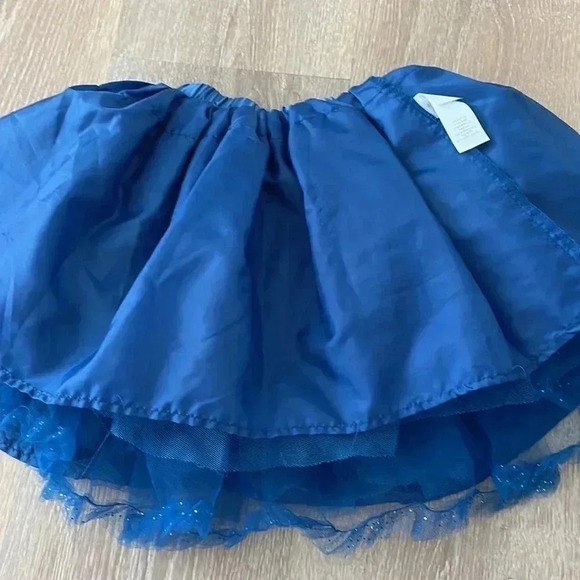 Disney Frozen II Elsa Sparkle Tulle Tutu Skirt Girls Size 5/6 Excellent - Picture 7 of 8